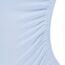 aqua-textil Royal Spannbettlaken Boxspringbett Wasserbett 90x200-100x220 cm Aqua blau 210g/qm Jersey Mako Baumwolle Elasthan Spannbetttuch