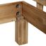 Krok Wood Massivholzbett Julia in Eiche (160 x 200 cm)