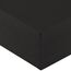 aqua-textil Royal Spannbettlaken Boxspringbett Wasserbett 120x200-130x220 cm schwarz 210g/qm Jersey Mako Baumwolle Elasthan Spannbetttuch