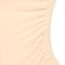aqua-textil Royal Spannbettlaken Boxspringbett Wasserbett rund Ø ca. 245 cm Natur 210g/qm Jersey Mako Baumwolle Elasthan Spannbetttuch