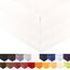 aqua-textil Royal Spannbettlaken Boxspringbett Wasserbett 140x200-160x220 cm Schnee weiß 210g/qm Jersey Mako Baumwolle Elasthan Spannbetttuch