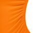 aqua-textil Royal XL Spannbettlaken Boxspringbett Wasserbett 200x220-220x240 cm orange 210g/qm Jersey Mako Baumwolle Elasthan Spannbetttuch