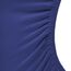 aqua-textil Royal Spannbettlaken Boxspringbett Wasserbett 140x200-160x220 cm blau 210g/qm Jersey Mako Baumwolle Elasthan Spannbetttuch