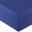 aqua-textil Royal Spannbettlaken Boxspringbett Wasserbett 180x200-200x220 cm blau 210g/qm Jersey Mako Baumwolle Elasthan Spannbetttuch