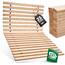 TUGA - Holztech Rollrost Lattenrost 80 x 200 cm 29mm 500kg stabilster Bettrost Rolllattenrost