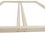 TUGA - Holztech Auflagerrahmen für Rollroste 180 x 220 cm für alle Betten ohne Auflagerrahmen Palettenbett Naturholz Rahmenholz