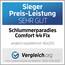 Stabiler Lattenrost 100% BUCHE Lattenrahmen - Nicht verstellbar, starr - SCHULTERFRÄSUNG, 7 Zonen, 44 Federleisten, Härte-Regulierung, Mittelgurt - FIX Comfort 44® - fertig montiert (70x220cm)