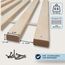 Betten-ABC Madera Rollrost XXL mit 23 extra stabilen Leisten aus massiven Buchenholz, belastbar bis ca. 280 kg Größe 90 x 200 cm