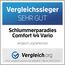 Stabiler Lattenrost 100% BUCHE - Kopf- und Fußteil verstellbar - SCHULTERFRÄSUNG, 7 Zonen, 44 Federleisten, Härte-Regulierung, Mittelgurt - Comfort 44® Vario - 100% fertig montiert (100x200cm)