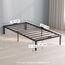 Dreamzie Bett 80x200 mit Lattenrost Metall 41cm Metallrahmenbett 140x200 Robust, Leichte Montage, Umfangreicher Stauraum