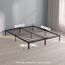 Dreamzie Bett 120x190 mit Lattenrost Metall 41cm Bettgestell Robust, Leichte Montage, Umfangreicher Stauraum - Metallbett