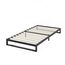 ZINUS Trisha 18 cm Metallrahmenbett | Lattenrost | Holzlattenunterstützung | 100 x 200 cm | Schwarz