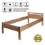 Krok Wood Seniorenbett SiSi aus Massivholz (Eiche, 100 x 200 cm)