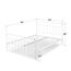 Zinus Florence Bettgestell Full - Bett aus Metall