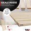 TUGA - Holztech Rollrost 160 x 200 cm 20mm 300kg Lattenrost Rolllattenrost Premium Qualitätsarbeit aus Deutschland