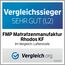 7 Zonen Lattenrost Rhodos® KF, Kopf- und Fußteil verstellbar, 44 Leisten, Triokautschukkappen, Querholme BUCHE massiv, Mittelgurt, fertig montiert, TÜV/GS Gesichert Geprüft ID 1111212908, 140 x 210 cm