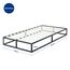 Olee Sleep 22cm Modernes Metall-Plattform-Bettgestell / Bett Mit Holzlatten / Matratzenrahmen / Kein Boxspring Erforderlich / 100 x 200cm / Twin XL / Schwarz