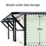 ZINUS Shawn 35,6 cm Metall SmartBase Bettrahmen Plattformbettrahmen ohne Boxspringbett Stabiler Stahlrahmen Unterbettaufbewahrung Queen