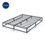 Olee Sleep 22cm Modernes Metall-Plattformbett / Metallbettgestell / Stahl-Lattenrost / Matratzenrahmen / Kein Boxspring erforderlich / 140 x 200cm / Full / Schwarz