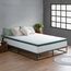 Olee Sleep 22cm Modernes Metall-Plattformbettgestell / Bett / Metallgestell / Stahl-Lattenrost / Matratzenrahmen / Kein Boxspring erforderlich / 160 x 200cm / Queen / Schwarz