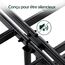 SmartBase Lattenrost bereits montiert 35 cm ZINUS | Plattform-Bettrahmen aus Metall | einfach zu montieren | Aufbewahrung unter dem Bett | 140 x 190 cm | Schwarz