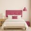 Silcar Home - Silvi Polsterkopfteil - Elegantes modernes Design, Einfacher Aufbau, Hoher Komfort - Fuchsia, 115 cm, Kunstleder