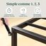 Zinus Lorelei Platforma Bed Frame 35,6 cm