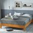 Zinus Alexis 12 Inch Deluxe Wood Platform Bed/No Box Spring Needed/Wood Slat Support/Rustic Pine Finish, Full