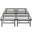 Zinus SmartBase Lattenrost ohne Montage | 180x200 cm | 35 cm Metallbettrahmen | Einfache Montage | Stauraum unter dem Bett | Schwarz