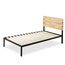 ZINUS Paul 36 cm Bettrahmen aus Metall und Holz | Holzlattenrost | Für Erwachsene, Kinder, Jugendliche | Einfache Montage | 90 x 200 cm | Natur