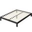 ZINUS Arnav 26 cm Metallbettrahmen | Lattenrost aus Holz | Einfache Montage | 180 x 200 cm | Schwarz