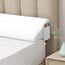 Vekkia Queen-Size-Bett-Keilkissen für Kopfteil-Lücken/Matratzenkeilspaltfüller/Bettlückenfüller, Füllung 0-15,2 cm Lücke zwischen Kopfteil und Matratze, 152,4 x 25,4 x 15,2 cm, Weiß