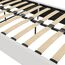 DHP Furniture Dakota Polsterbett Weiß Einzelbett
