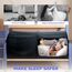 Alvantor Bettzelt, Queen-Size-Schlafzelt, Bett für Erwachsene, Queen-Size-Bett, Baldachin, Pop-Up-Zelt, tragbar, Traum-Sichtschutzzelt für Bett (Matratze Bett Nicht im Lieferumfang enthalten)