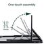 Zinus SmartBase Einzelbettrahmen – Bett 90 x 190 cm – 35 cm Höhe mit Stauraum unter dem Bett – Metall-Plattform-Bettgestell ideal für EIN Gästebett – Schwarz