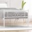 SimLife Doppelbett mit Kopfteil und Fußteil, Matratze, Unterbettkommode, ideal für Kinder, Jungen, Erwachsene, kein Boxspringbett erforderlich, Prinzessin, Weiß