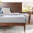Zinus Deluxe Mid-Century Wood Platform Bed with Adjustable Height Headboard, no Box Spring Needed, Twin