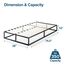Zinus Joseph 10 Inch Metal Platforma Bed Frame/Mattress Foundation/Wood Slat Support/No Box Spring Needed/Sturdy Steel Structure, Twin