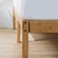 Zinus Ellie Einzelbettgestell – Bett 90 x 190 cm – 35 cm Höhe mit Stauraum unter dem Bett – Bambus-Bettgestell mit Kopfteil – Braun