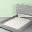 ZINUS Compack Holzlatten mit Stoffbezug, Bunkiebrett, Boxspring-Ersatz, Queen