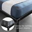 HAAGEEP Schwarzer Queen-Bettrahmen aus Metall, kein Boxspringbett erforderlich, 35,6 cm Plattform, robuste Bettrahmen mit Stauraum, BQ