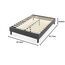 Zinus Curtis Essential Upholstered Platform Bed Frame/Mattress Foundation/Easy Assembly/Strong Wood Slat Support, Full