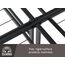 Hercules Classic Brands Heavy Duty 35,6 cm Plattform Metall Bettgestell Matratze Foundation, California King Black