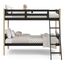 STORKCRAFT Etagenbett Caribou - Schwarz/Natur