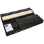 Amazon Basics Bettgestell aus Kunstleder, gepolstert, mit Holzlatten Full schwarz