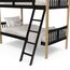 STORKCRAFT Etagenbett Caribou - Schwarz/Natur