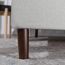 Zinus Shalini Upholstered Diamond Stitched Platform Bed/Mattress Foundation/Easy Assembly/Strong Wood Slat Support/Sage Grey, Queen