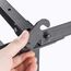 Zinus Compack Verstellbares Bettgestell aus Metall, 17,8 cm Stützbettgestell für Boxspring- und Matratzenset, Twin/Full/Queen, Schwarz