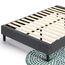 Zinus Curtis Essential Upholstered Platform Bed Frame/Mattress Foundation/Easy Assembly/Strong Wood Slat Support, Full