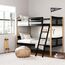 STORKCRAFT Etagenbett Caribou - Schwarz/Natur